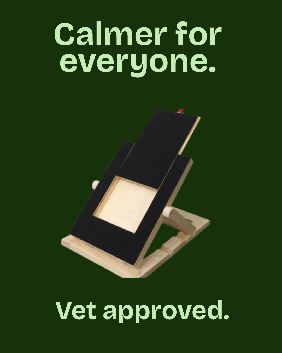 Paw & Pine Pet Wooden Nail Scraper Board (Rectangle Variant)